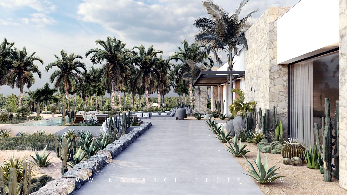 Sharjah - Villa Arida - Architecture - Landscape Design
