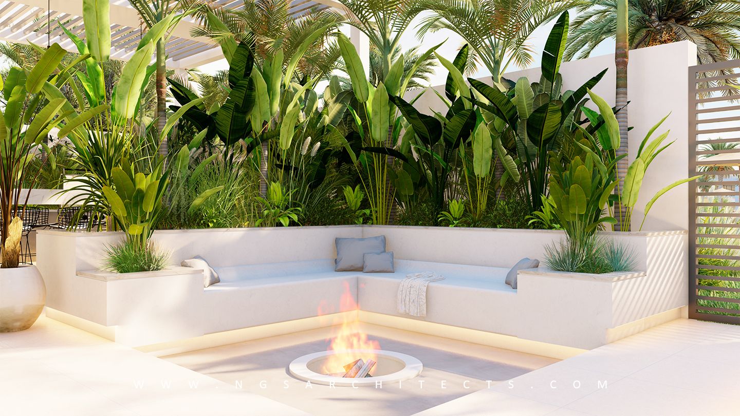 Beachfront V.19 - Landscape Design/Build - Dubai South - UAE