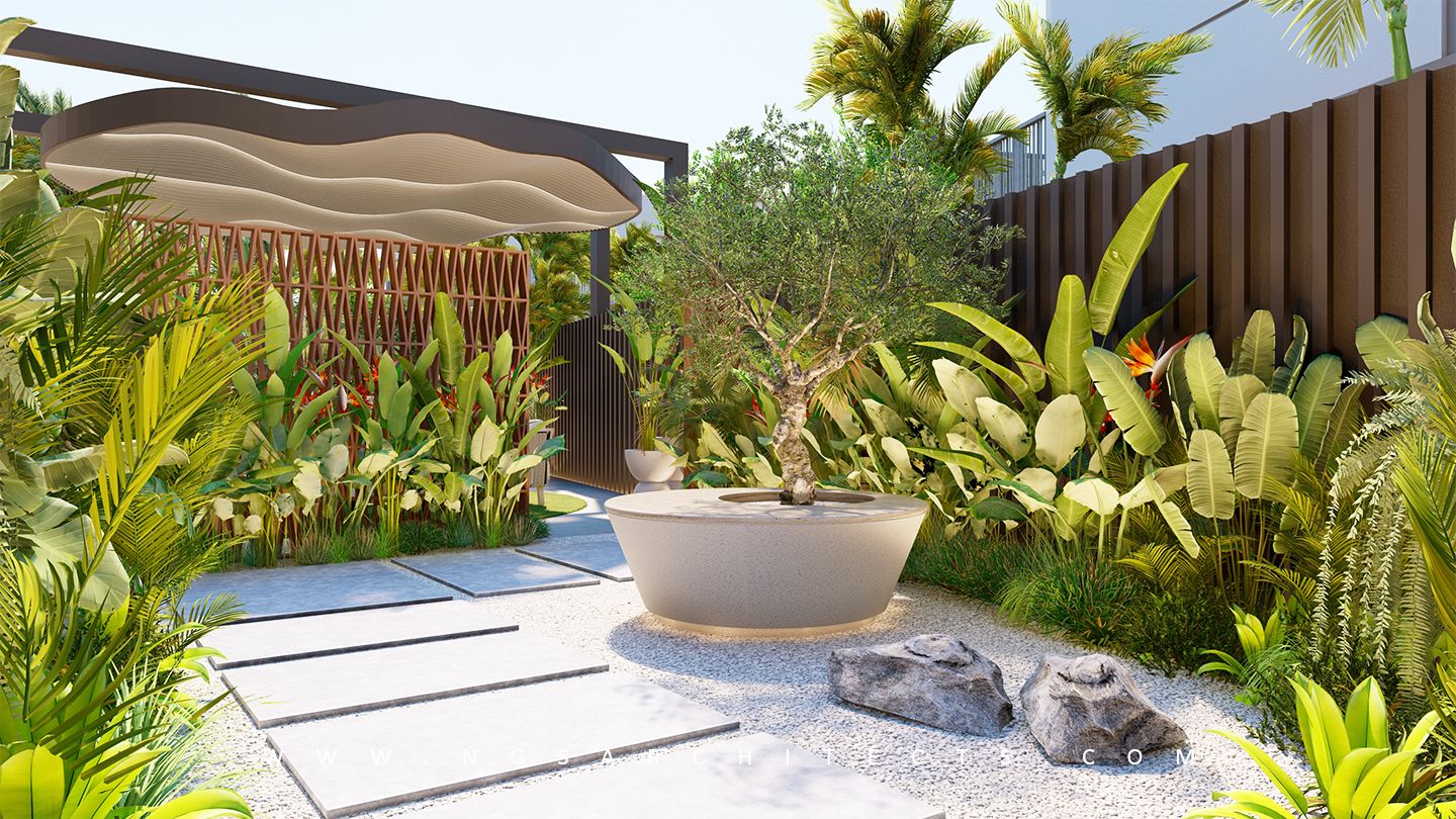 Tilal Al Ghaf - Elan - Dubai UAE - Landscape Design & Build