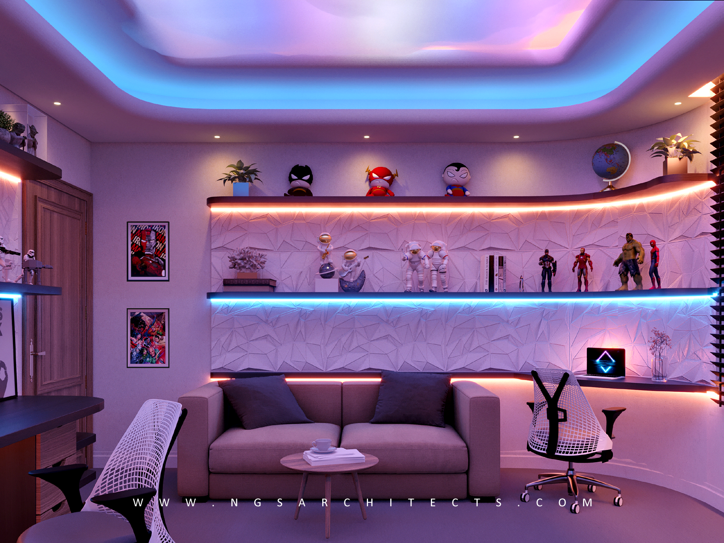 The Villa Community - CC4 - Design and Build - Interior Design - The Games Room