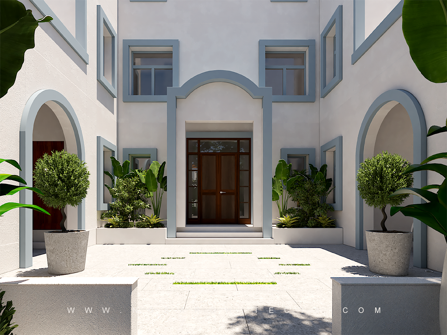 The Extension (Landscape Design) - Falcon City - Dubai - Design & Build