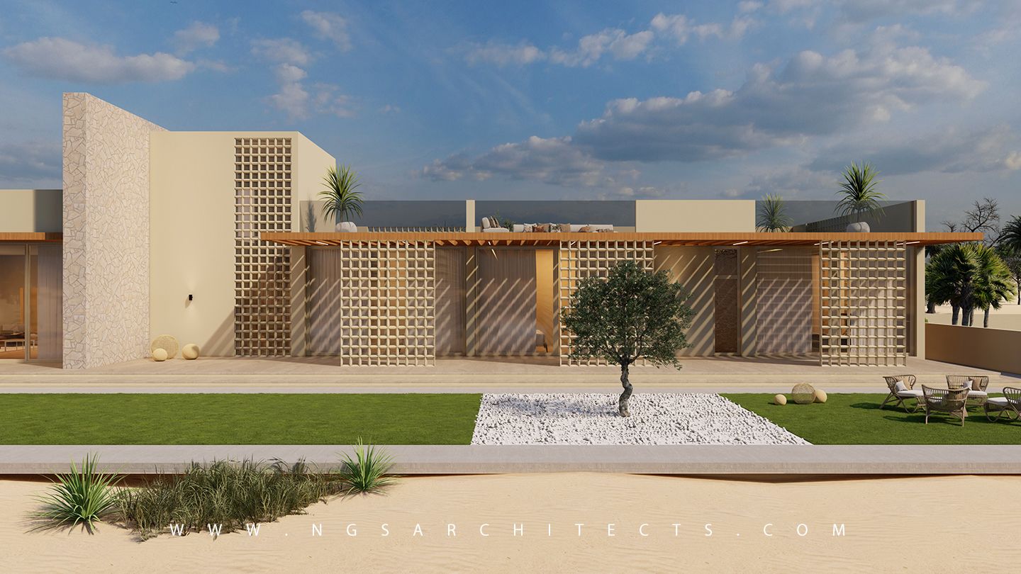 Sharjah - Sandscape Retreat - Architecture Design