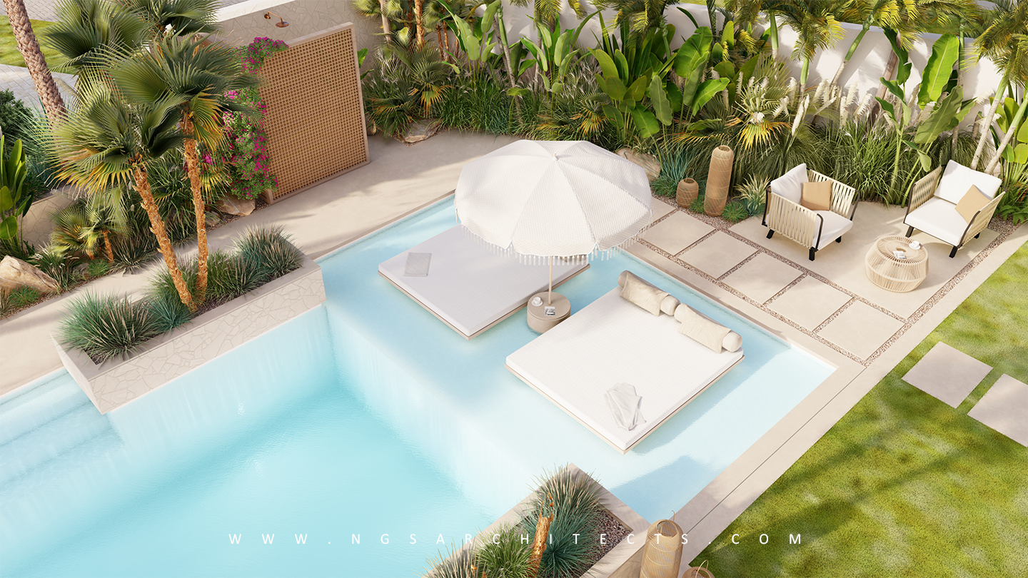 Seef Al Jubail - Villa 237 - Al Jubail Island - Abu Dhabi UAE - Landscape Design & Build