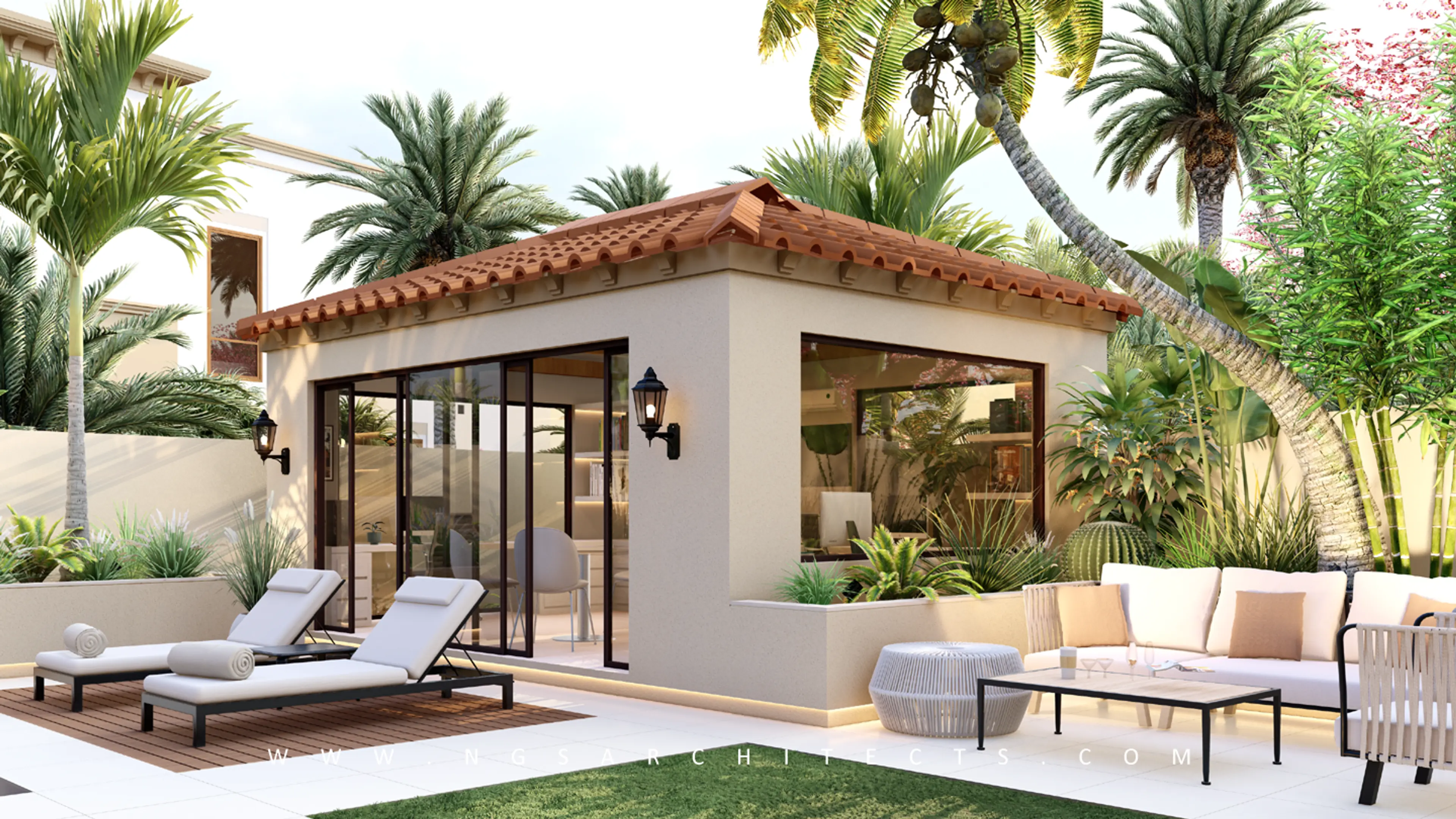 Palma - Arabian Ranches 2 - Dubai - Side Extension + Landscape Design