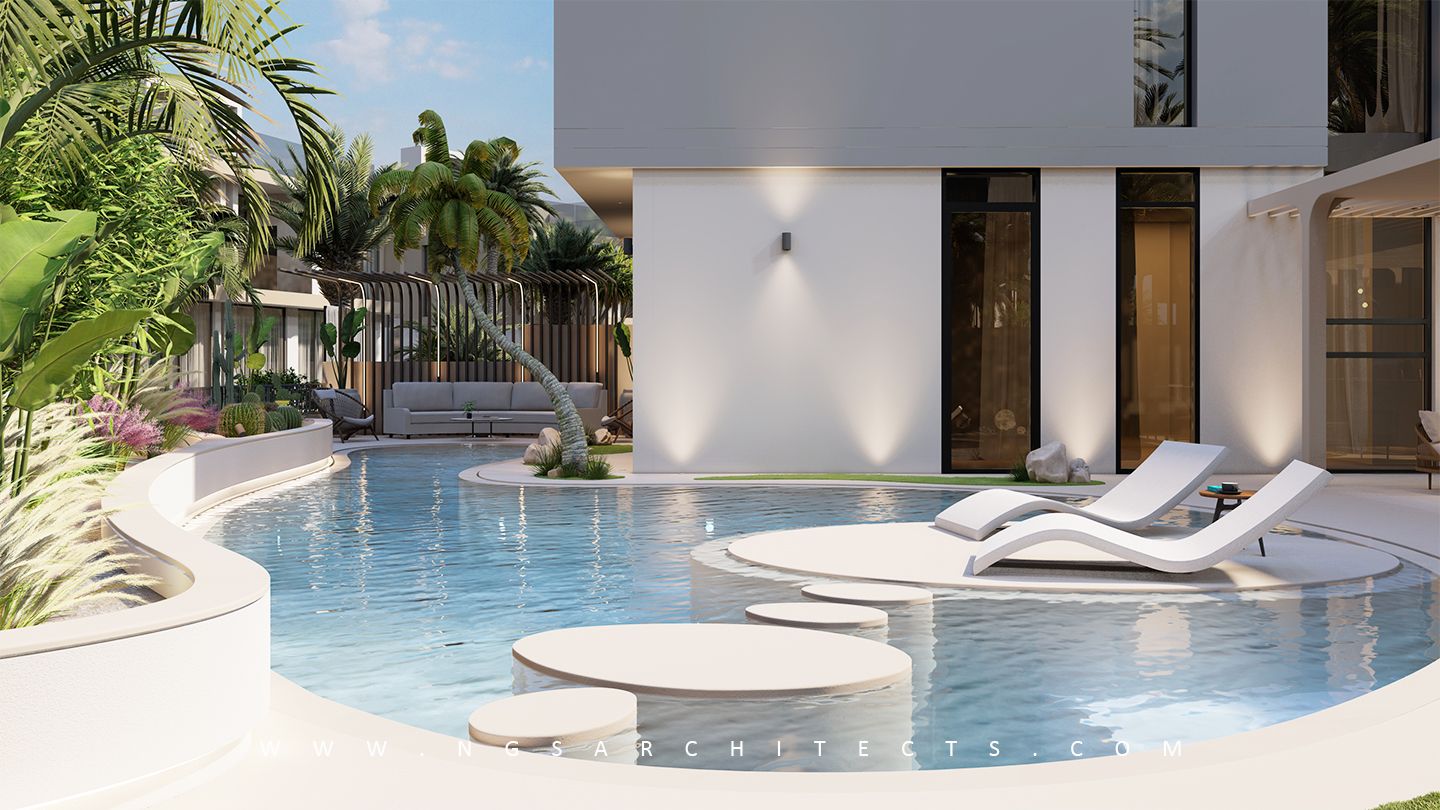 Dubai Hills Estate - UAE - Golf Grove Villa122 - Design and Build - Landscape Architecture