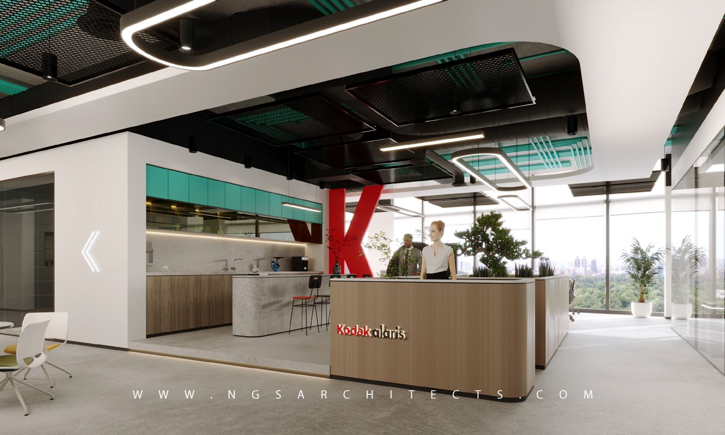Kodak Alaris - Office Interior Design & Build - Production City - Dubai - UAE