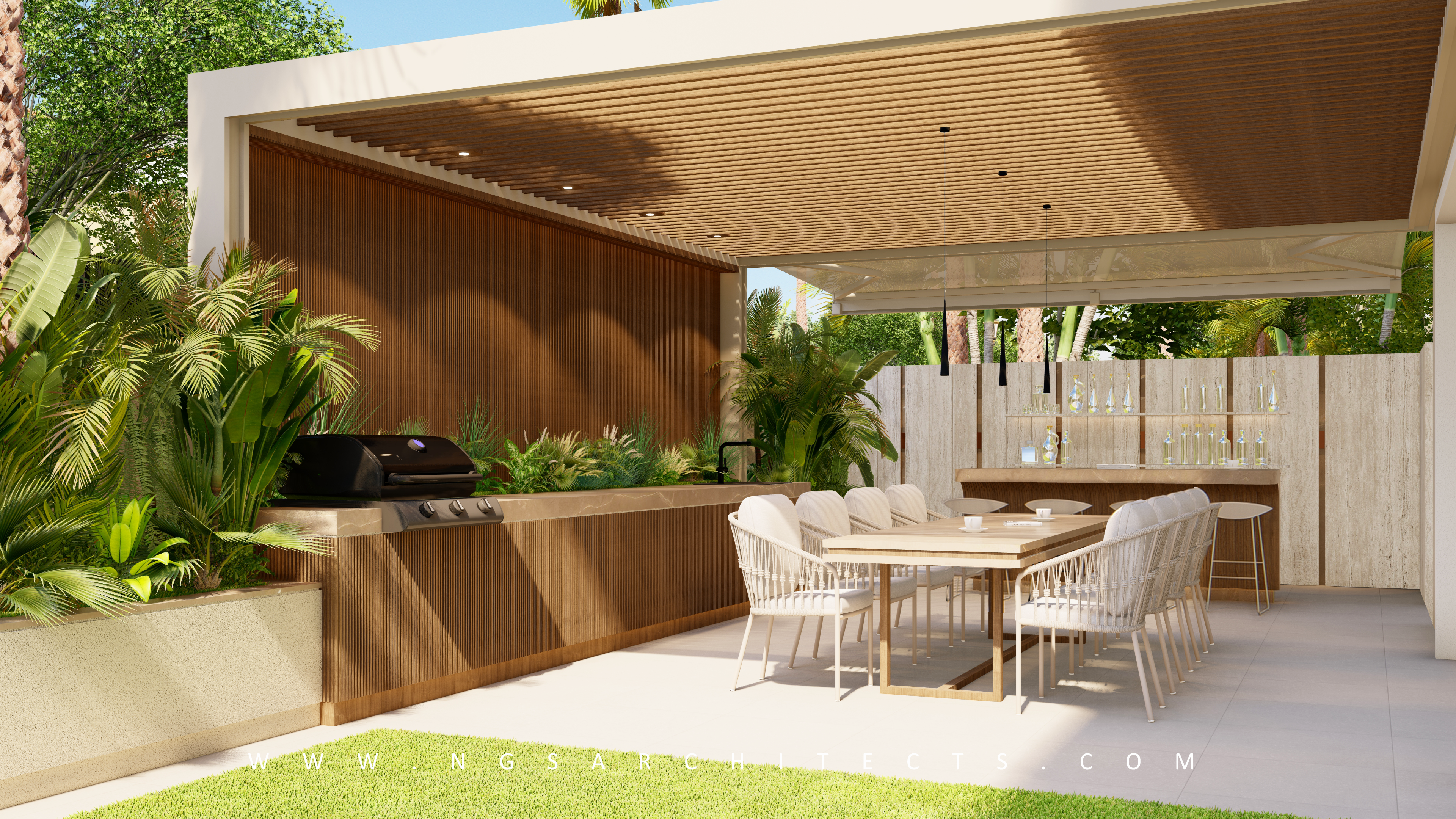 The Villa Community - Centro CC10 - Villa 7 - Dubai - UAE - Landscape Design (Client - Private)