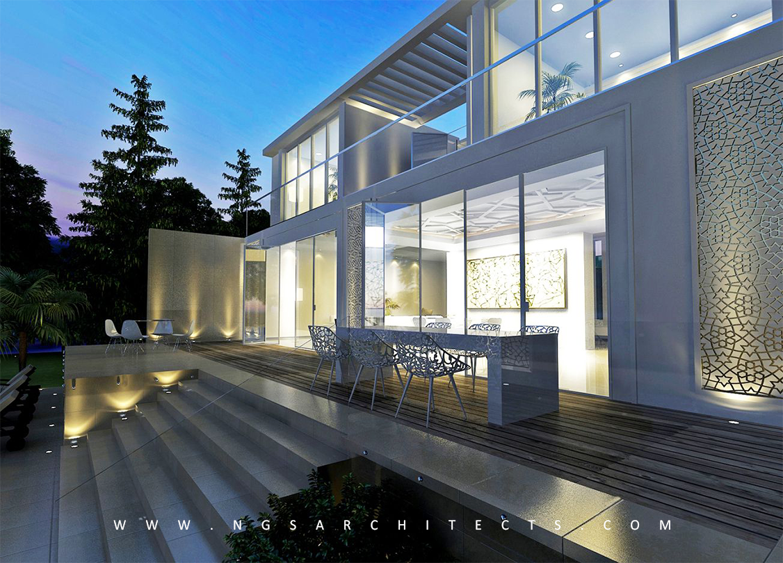 Modern Arabesque Villa - Dubai - UAE