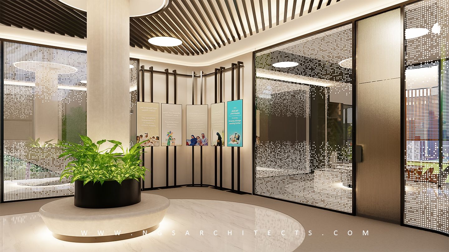 Esaad Card Center - Dubai Police Officer's Club - Interior Design - UAE