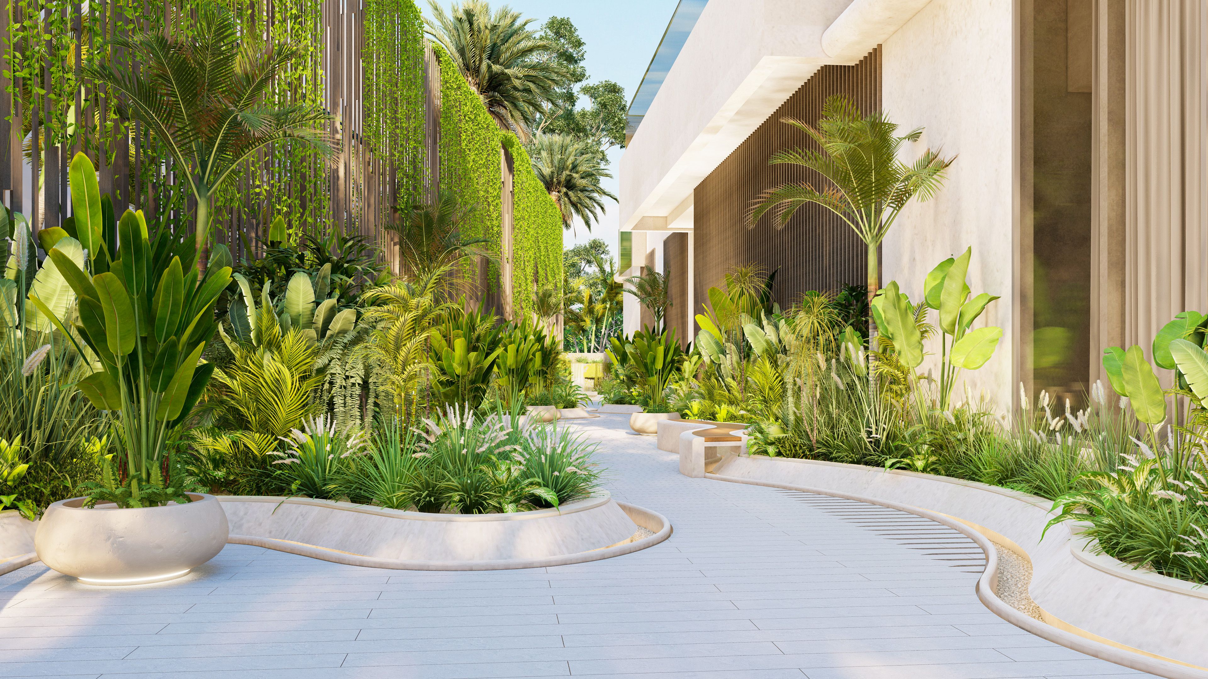 Al Barari - The Spa (Heart & Soul) - Dubai - UAE - Landscape Design