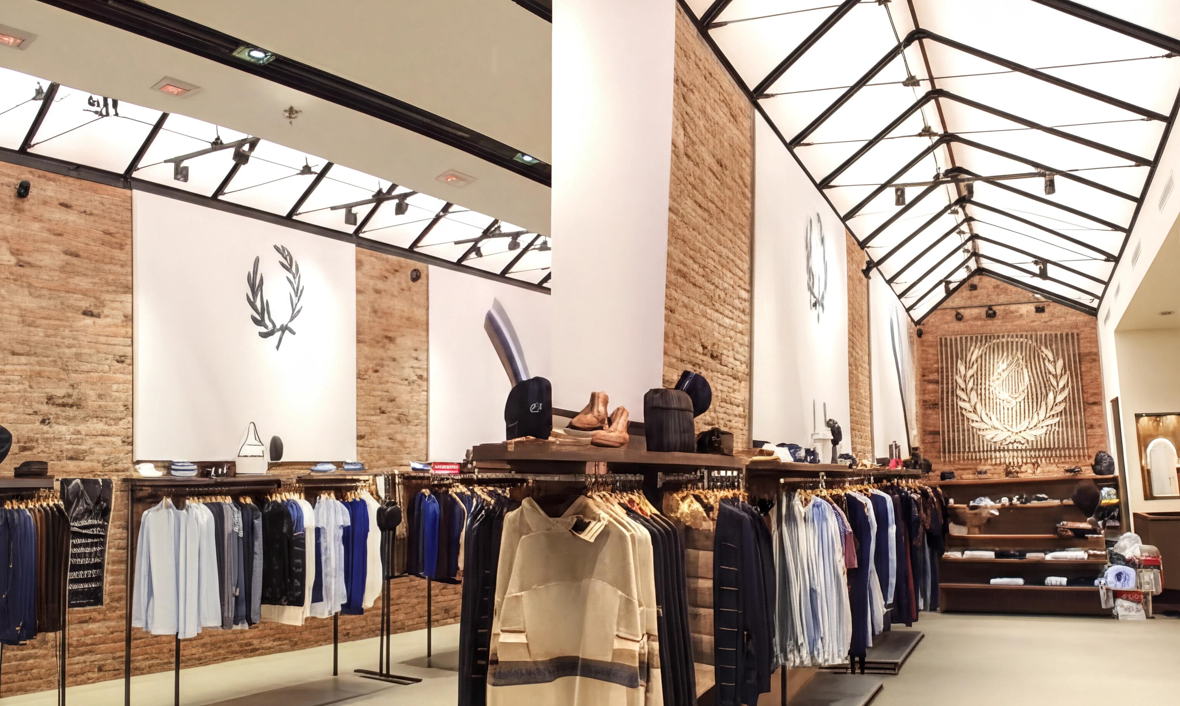 Fred Perry Stores - International - Genuine Reclaimed Bricks - Dubai Mall - Dubai - UAE