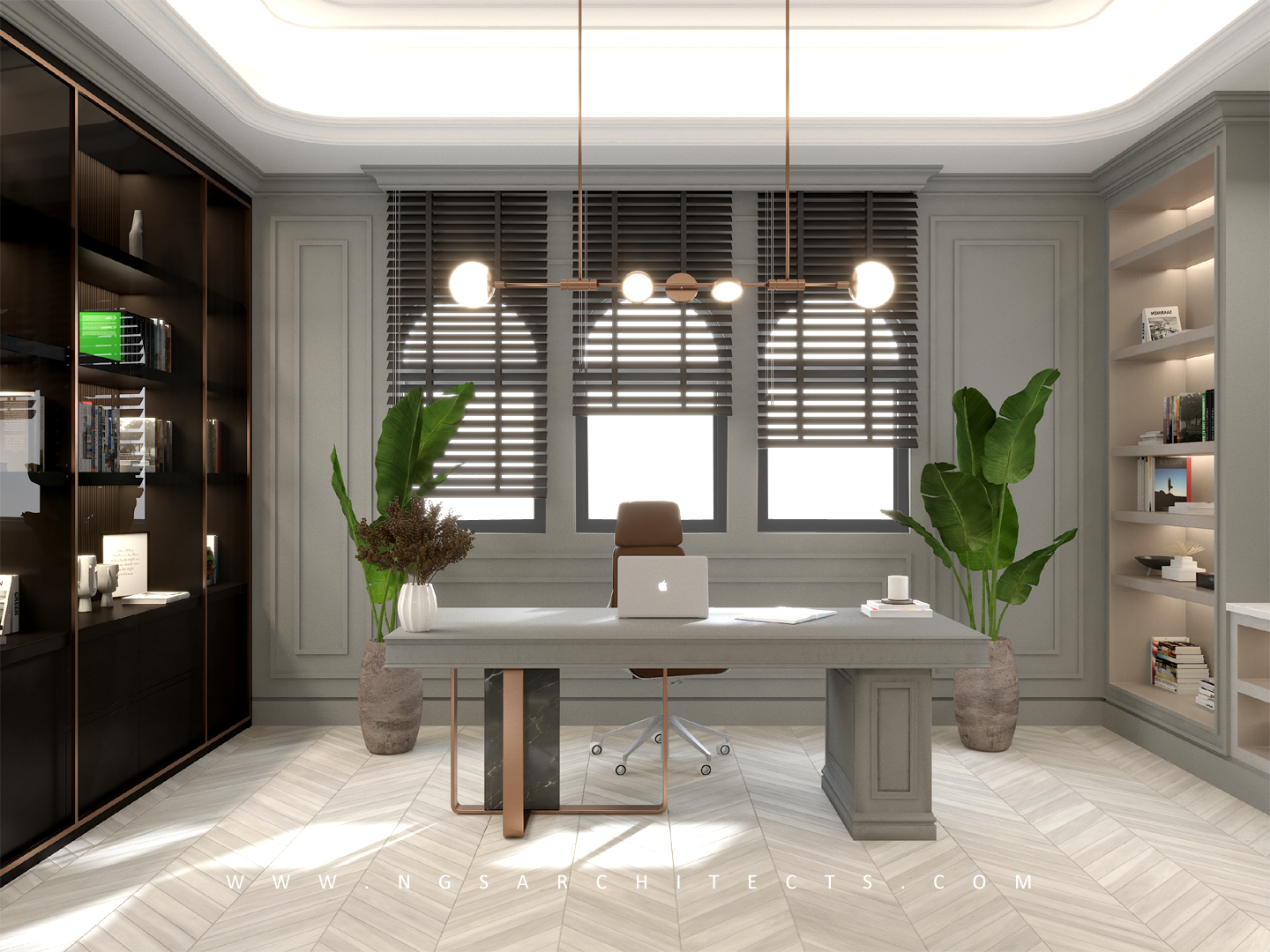 The Villa Community - CC4 - Design and Build - Interior Design - Study