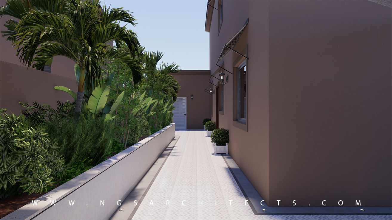 Villanova Community - La Quinta - V56 - Landscape Design & Build (Modern - Mediterranean - Spanish Colonial Design)