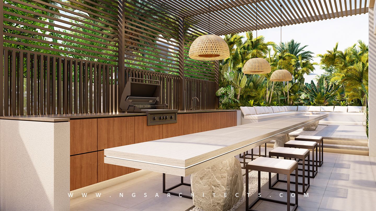 Tilal Al Ghaf - Elan - Dubai UAE - Landscape Design & Build