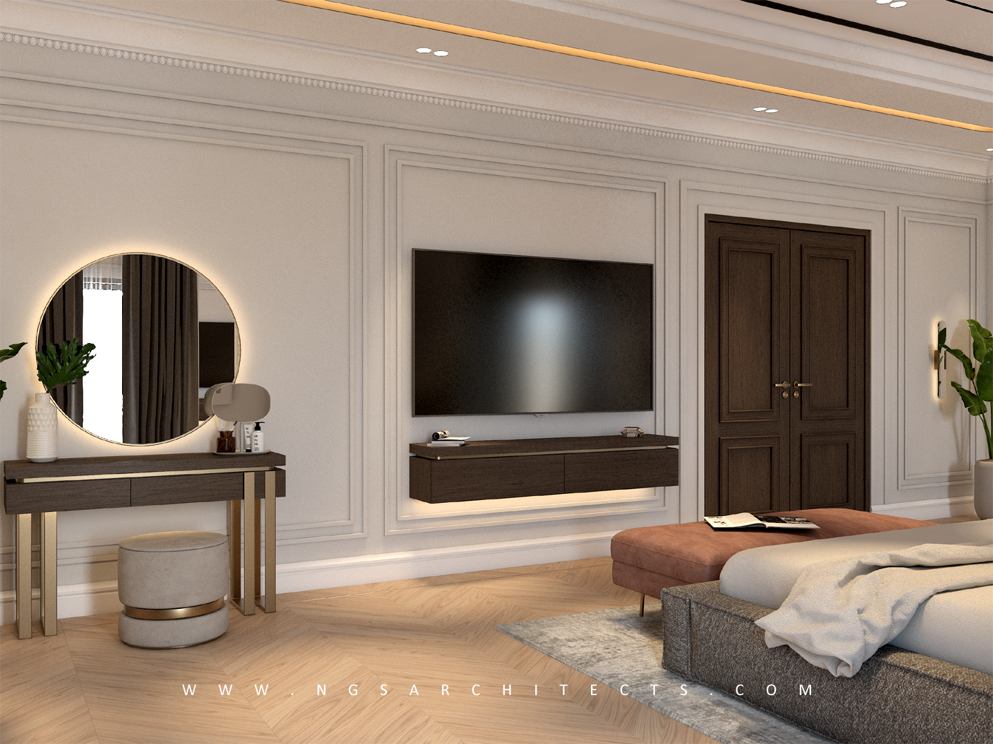 The Villa Community - V18 - Design and Build - Interior Design - Master Bedroom 2