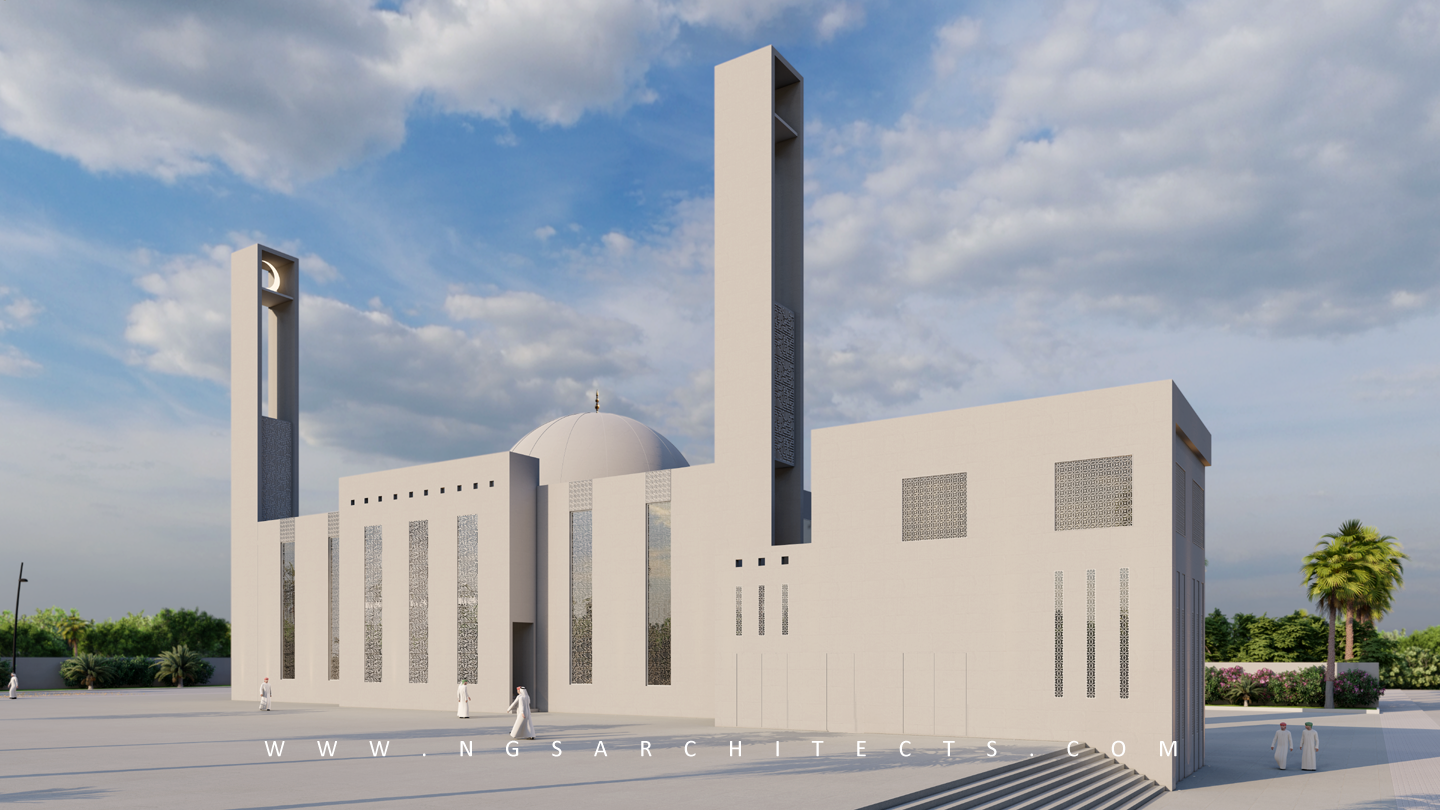 Mosque - Architecture - Dubai - UAE