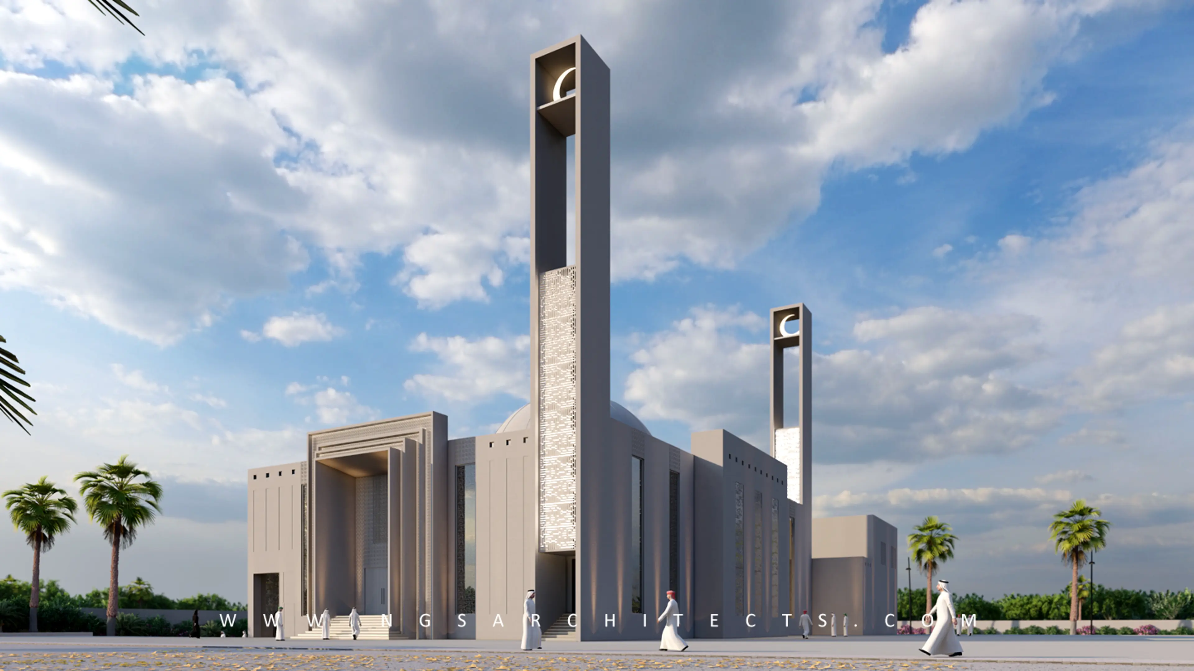 Mosque - Architecture - Dubai - UAE