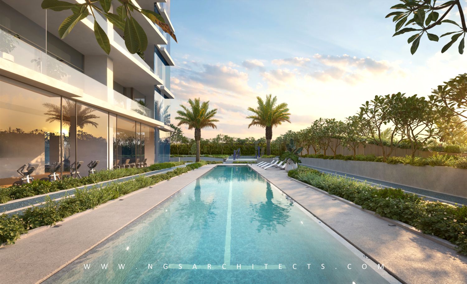 Sky Hills Residence - Landscape Design - Al Barsha South - Dubai