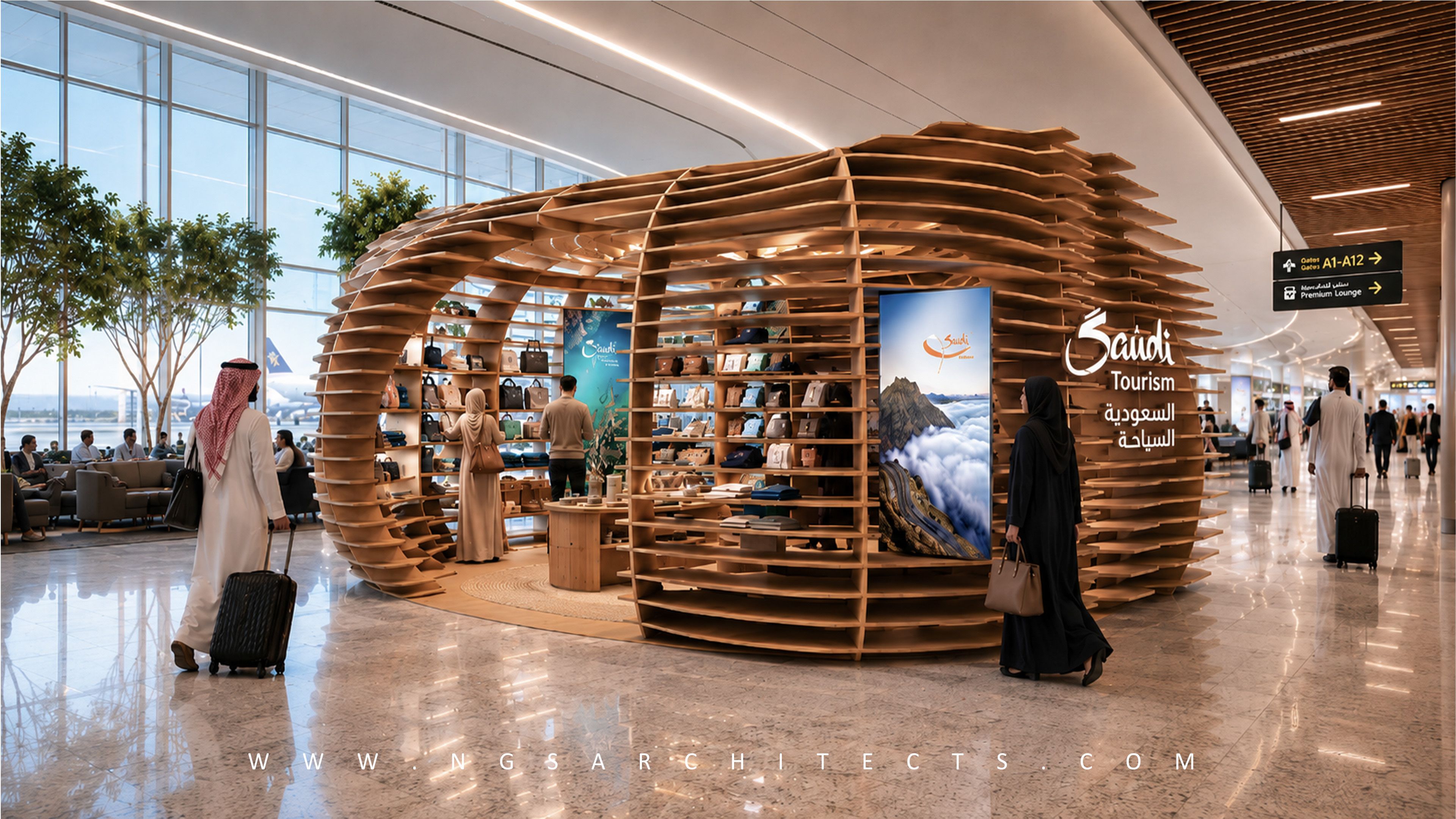 Tourist Pavillion - Saudi Arabia