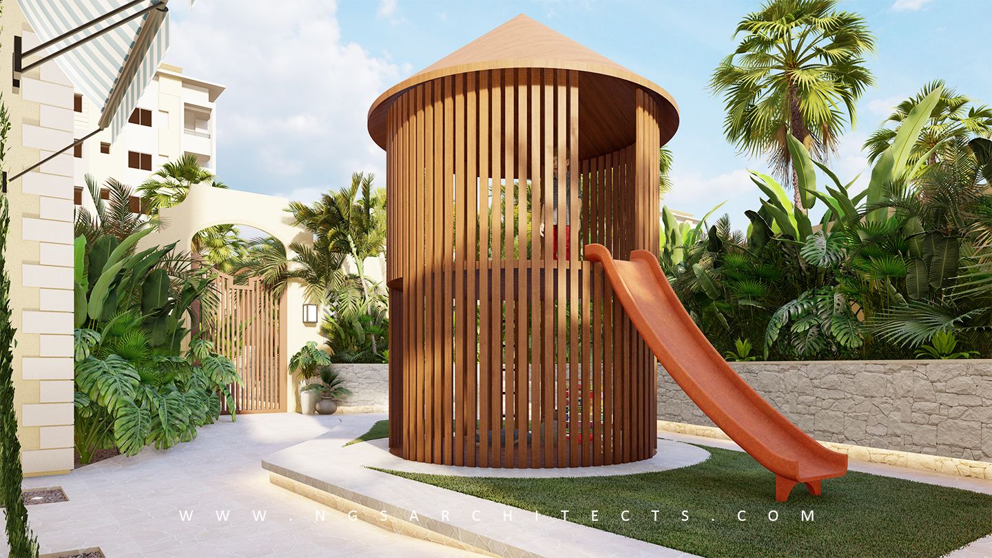 Sur La Mer - Guatemalan Inspired Landscape Design and Build - Dubai - UAE