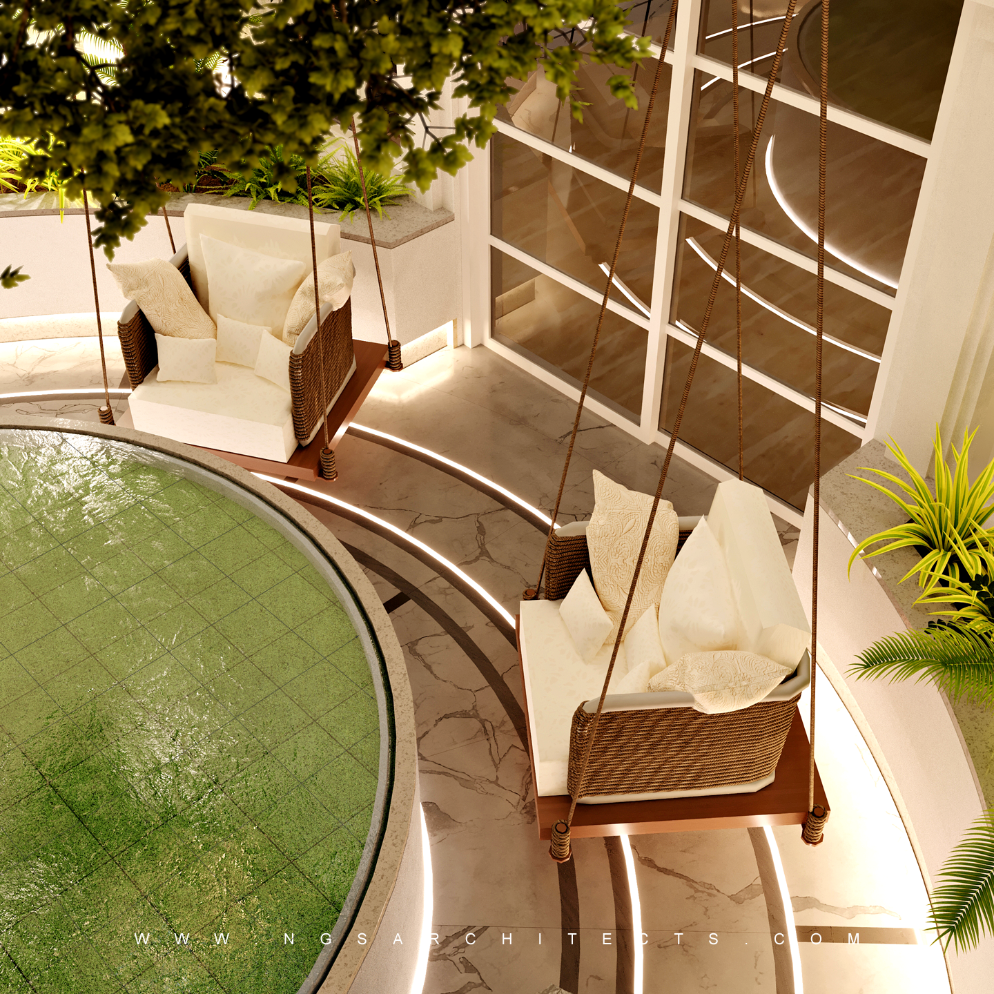 The Villa Community - Hacienda - Camino - Dubai - UAE (Courtyard)