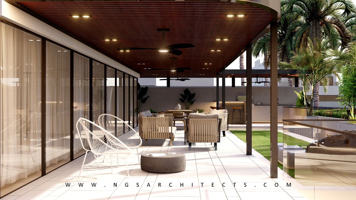 Meadows 7 - Villa 42 - Design and Build - Landscape - Facade Design