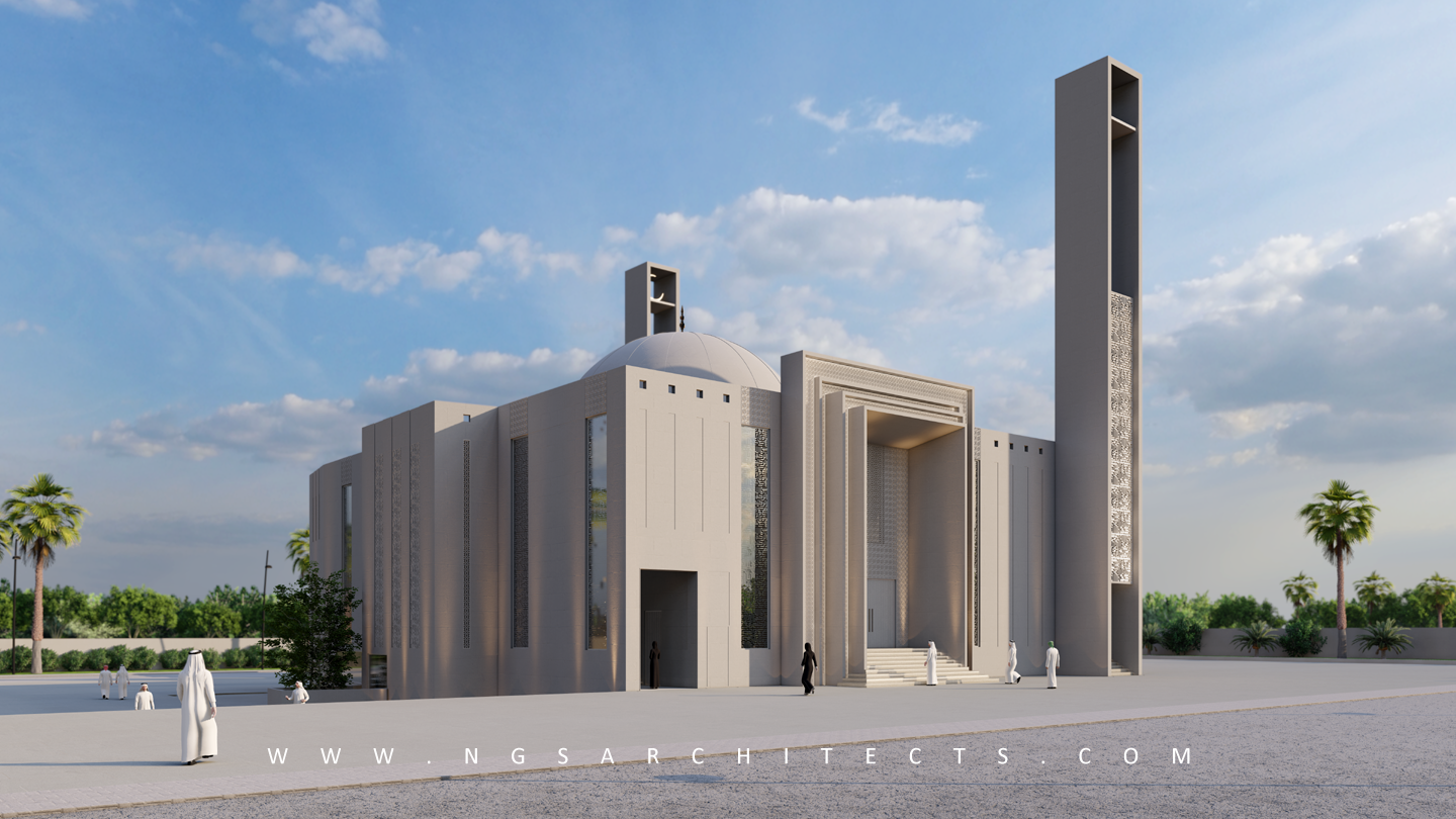 Mosque - Architecture - Dubai - UAE