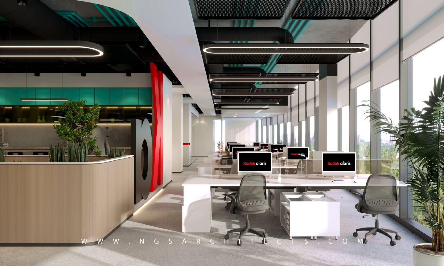 Kodak Alaris - Office Interior Design & Build - Production City - Dubai - UAE