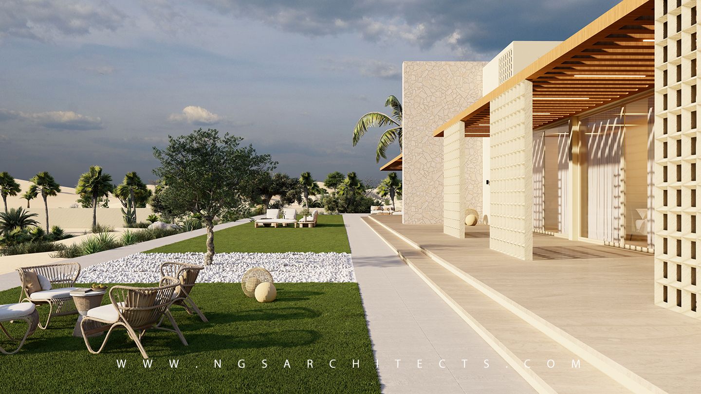 Sharjah - Sandscape Retreat - Architecture Design