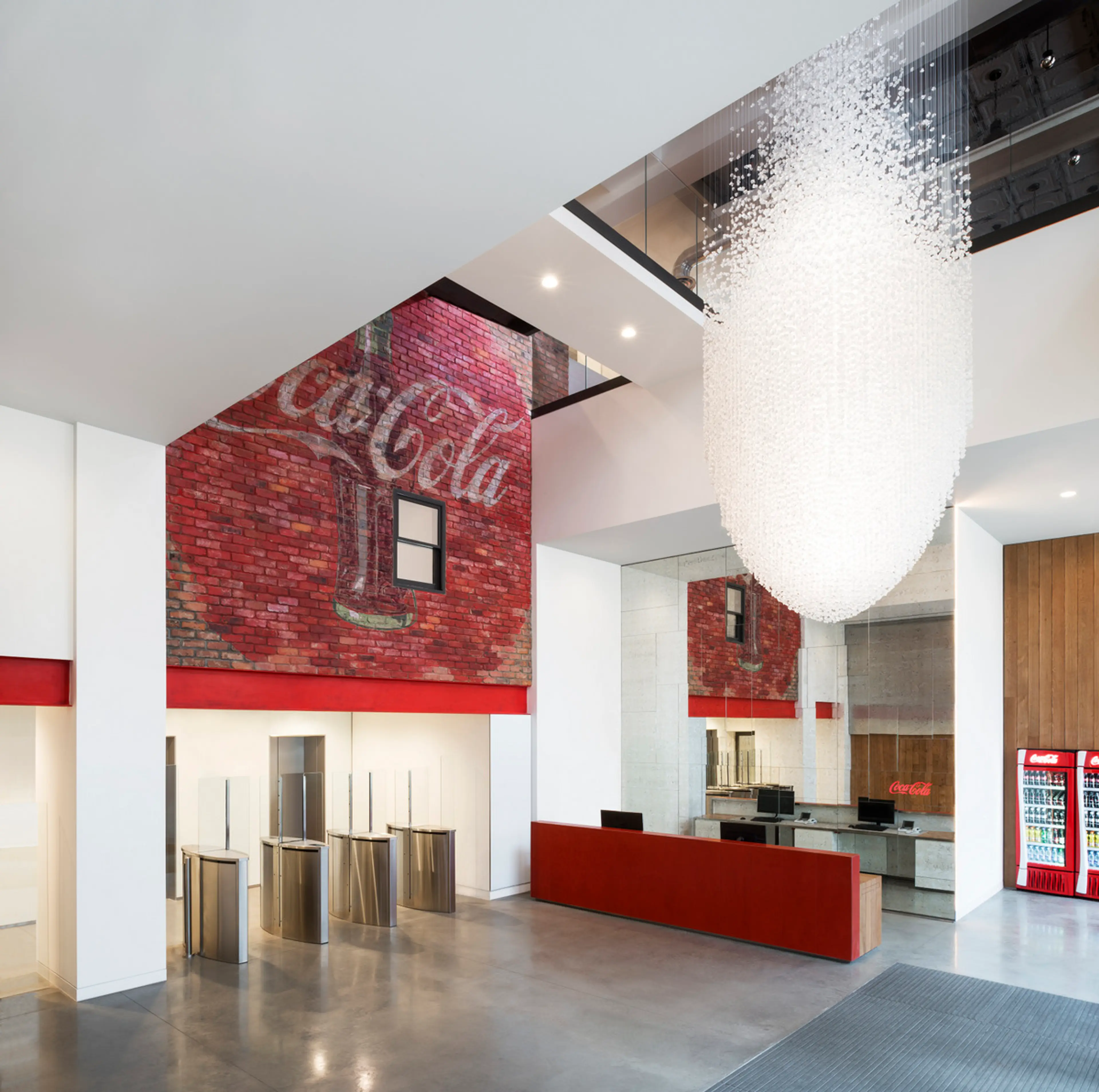 Coca Cola HQ - Genuine Reclaimed Barnstock Bricks - London - UK