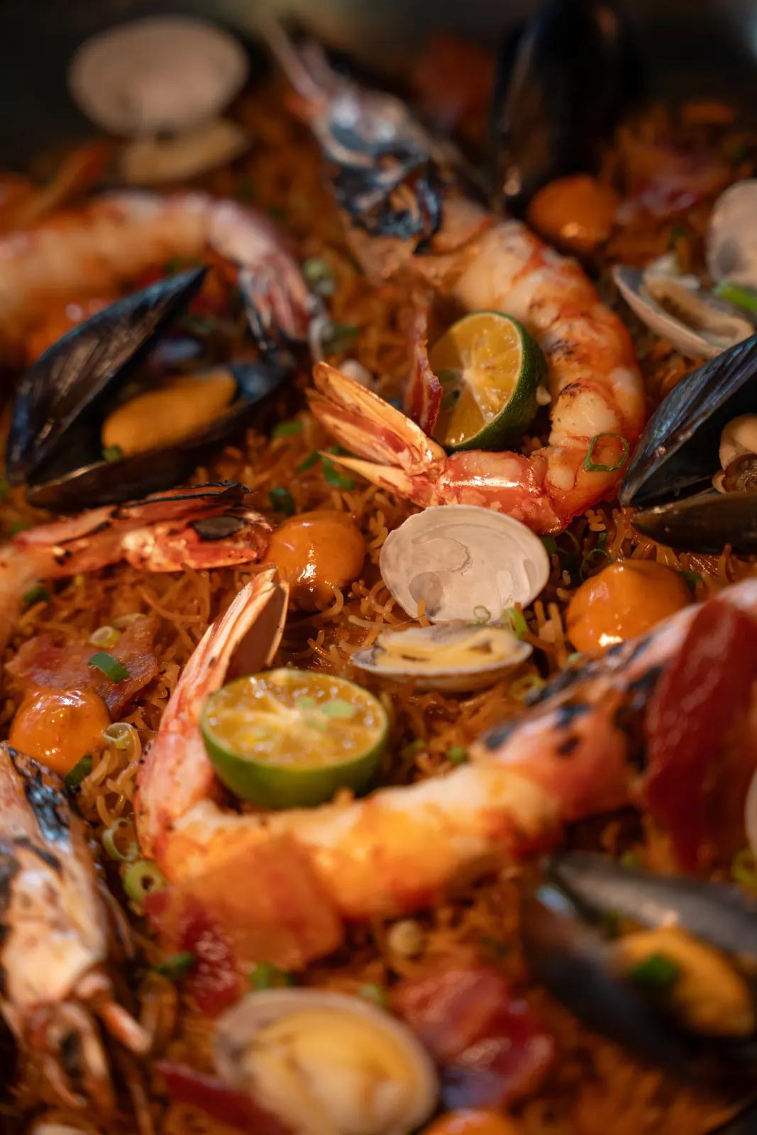 Casa Mori: paella closeup
