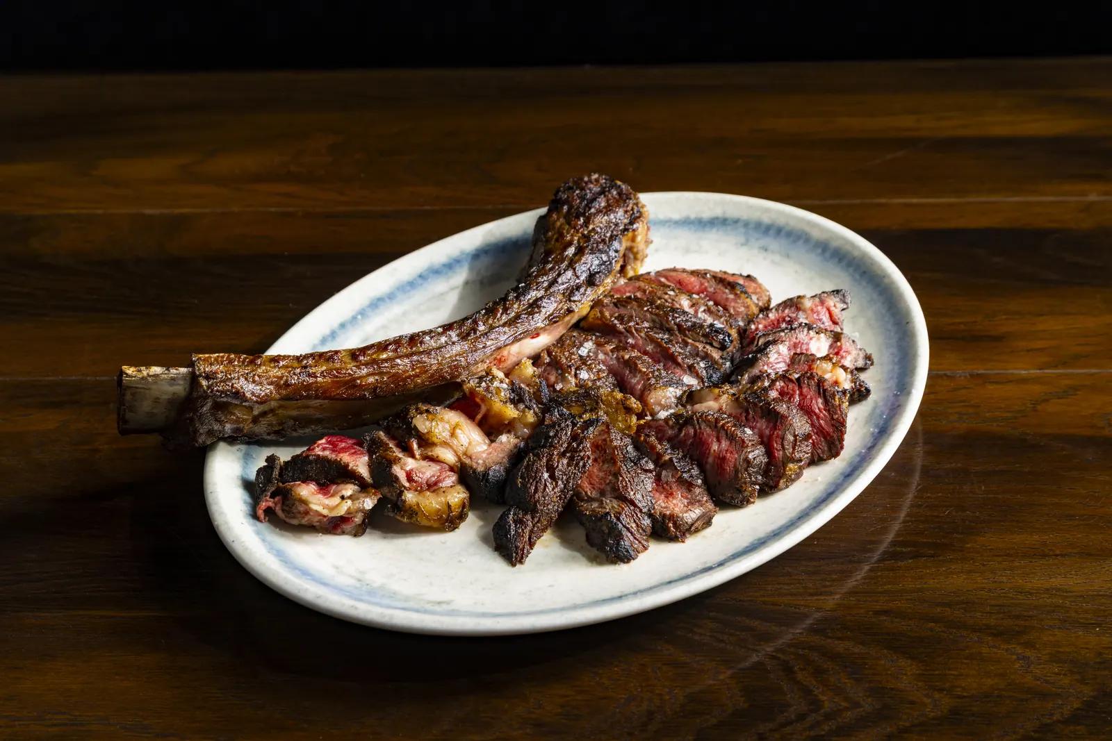 Il Toro: Little Joe grass fed tomahawk 1.3kg