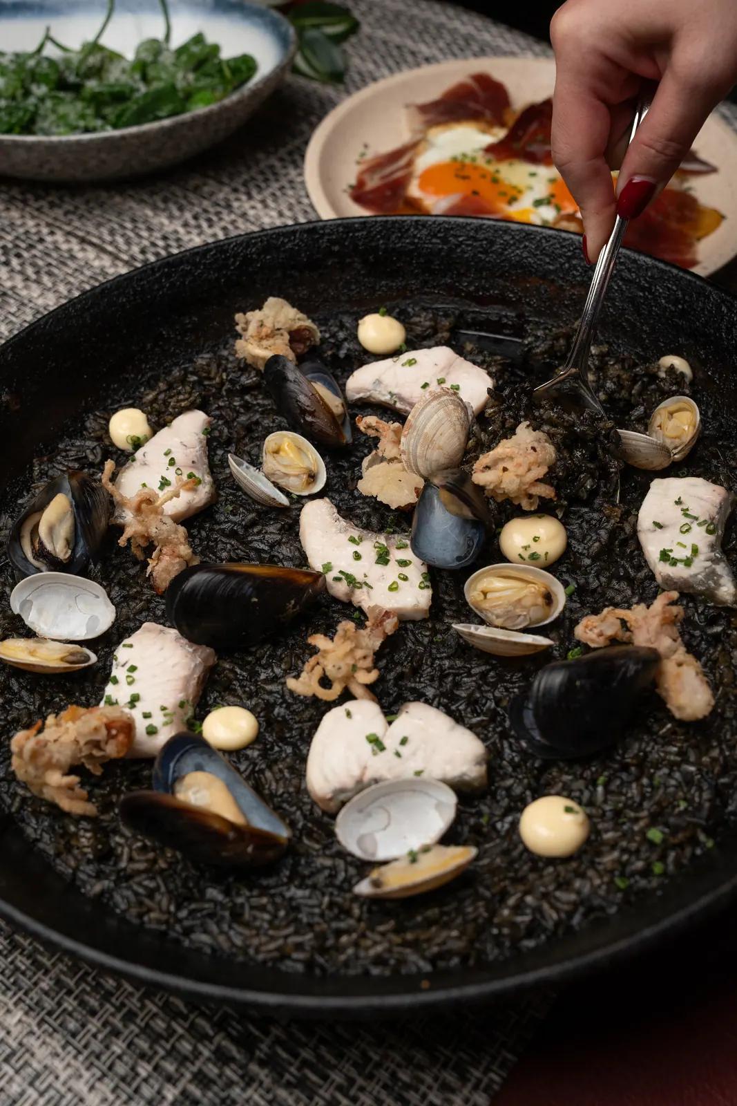 Barrio: Squid Ink Paella