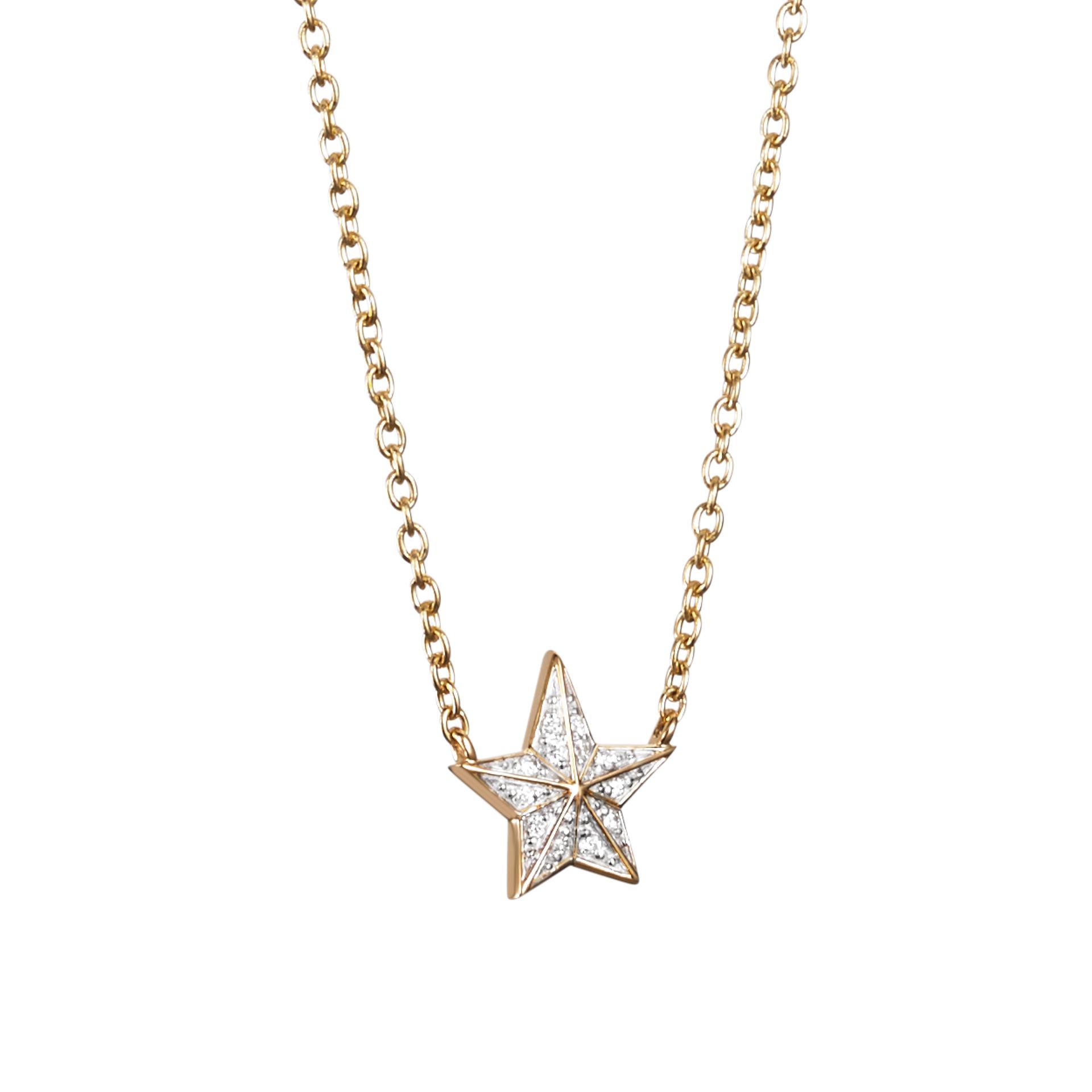 CATCH A FALLING STAR & STARS NECKLACE.