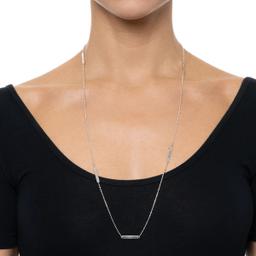 POWER PLATES LONG NECKLACE