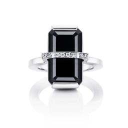 BEND OVER RING - ONYX