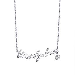 IT'S ONLY LOVE NECKLACE.
