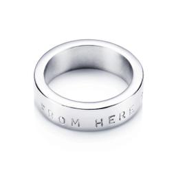 FROM HERE TO ETERNITY STAMPED RING