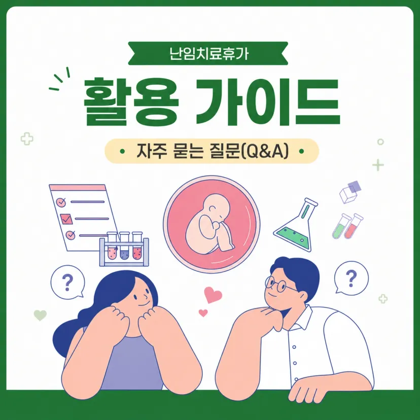 난임치료휴가 활용 가이드 ② 자주 묻는 질문(Q&A)