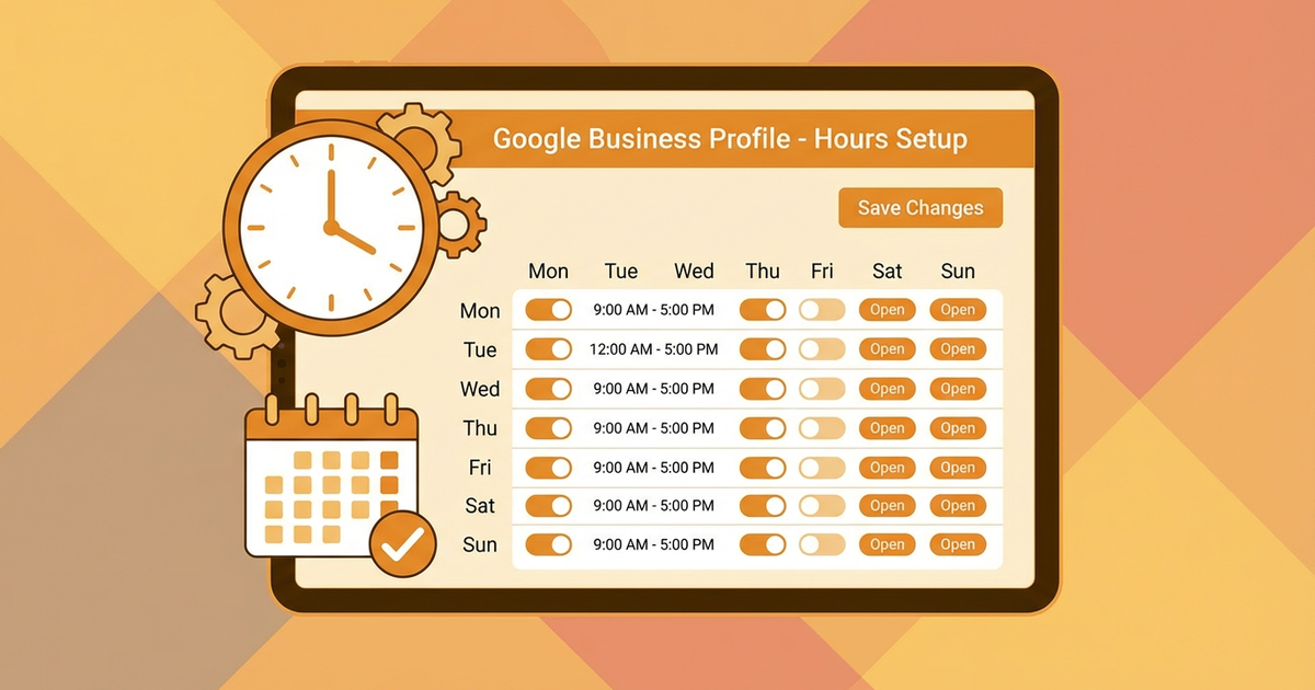 How to Set Up Google Business Profile Hours