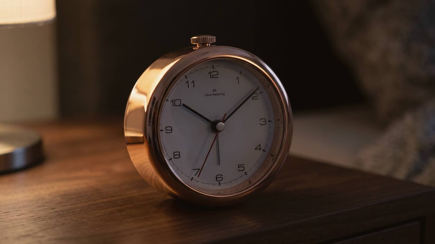 Oliver Hemming: Nightstand, rose gold