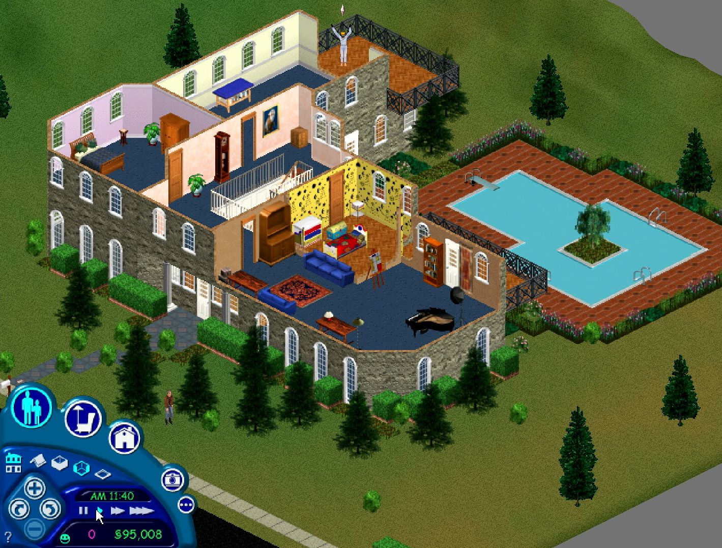 Still from The Sims