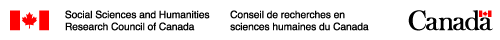 
						Social Sciences and Humanities Research Council of Canada 
					