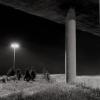 Traffic Island - QEW and 427, Toronto, Ontario