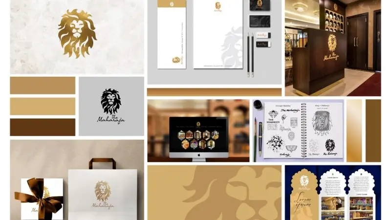 What is a visual system in branding?