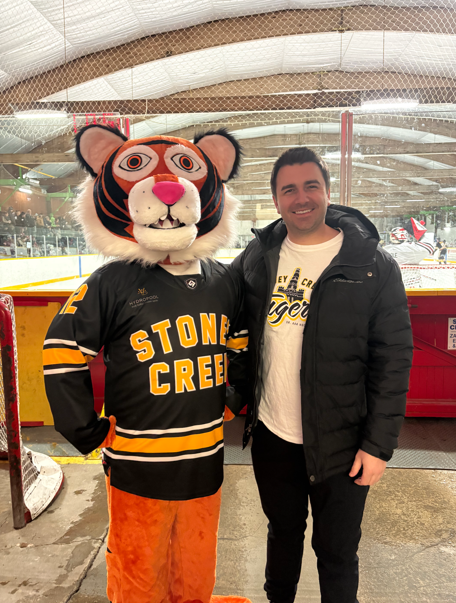 Stoney Creek residents celebrate arena reprieve with a full house at Tigers game photo