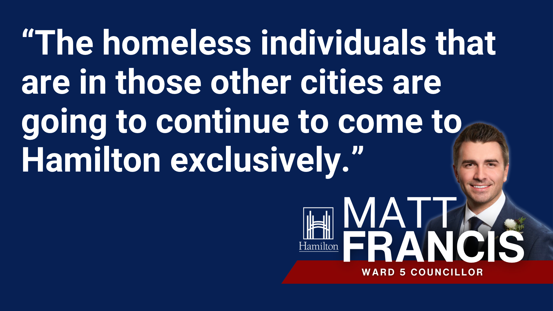 Hamilton city council to vote on asking Ontario to use not-withstanding clause to address encampments photo