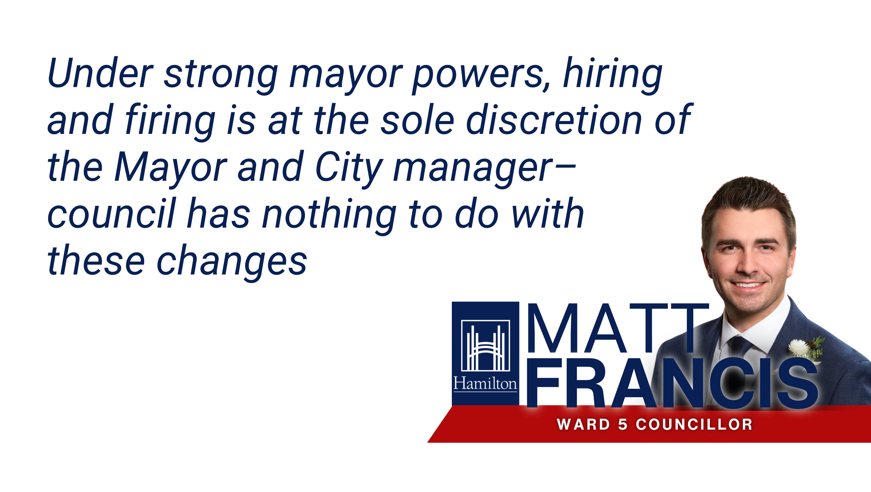 Firing of 17 city managers, reveals unintended consequences of Strong Mayor photo