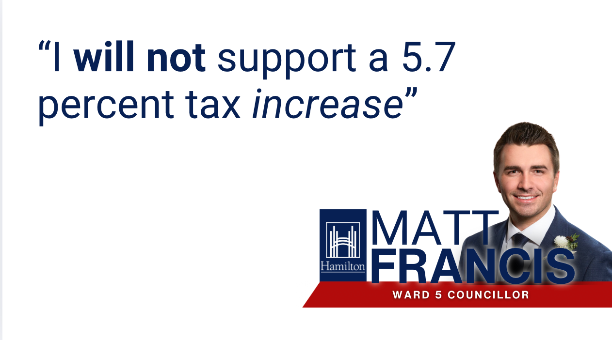 Hamilton property taxes rise, council pushes back on hike photo