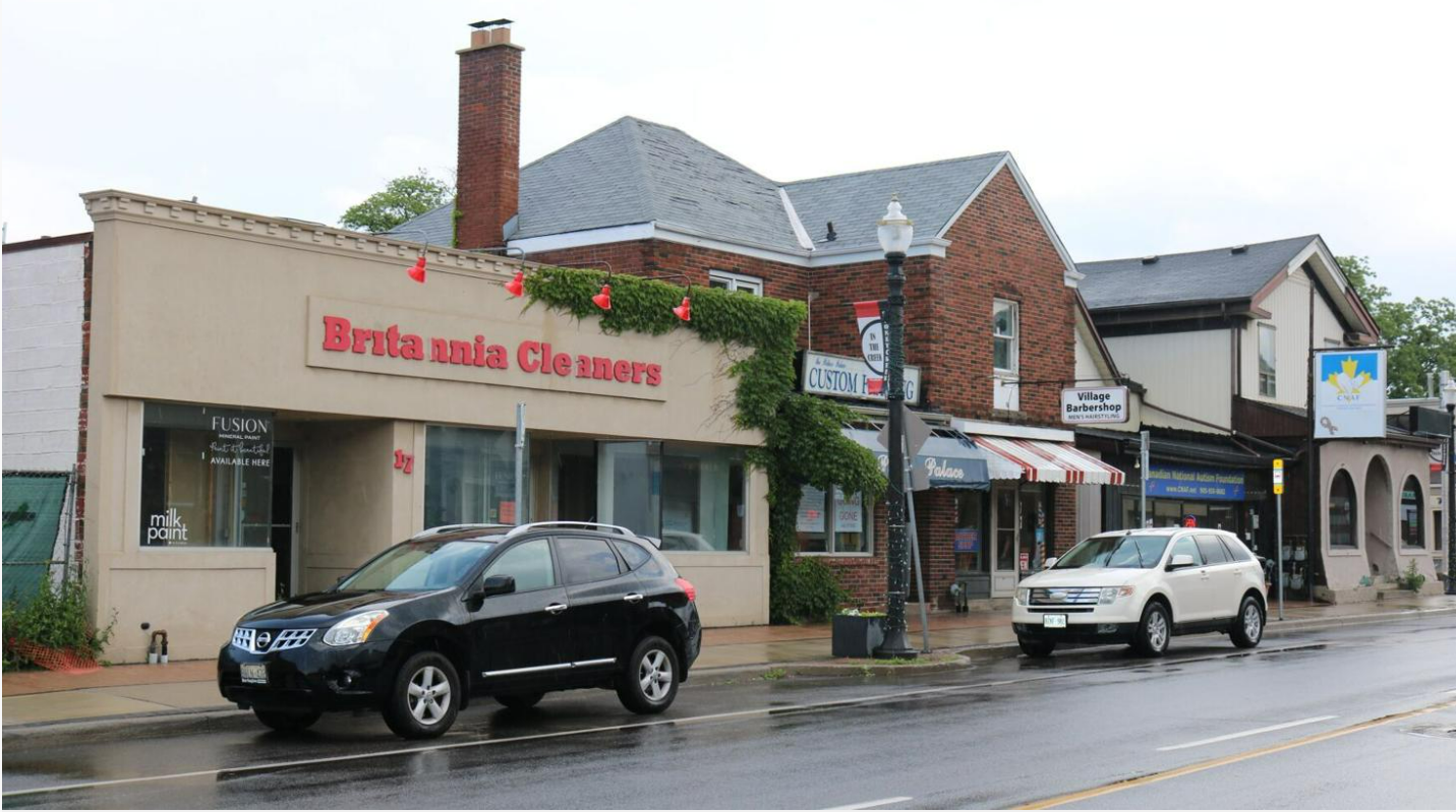 Former Britannia Cleaners lot gets city cleanup grant photo